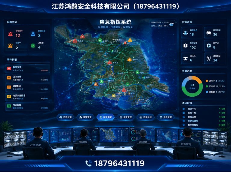 沧州消防通信指挥展示图