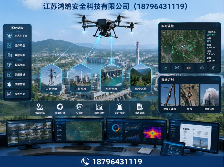 沧州无人机巡检系统展示图